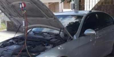 Auto BMW reparando